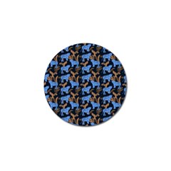 Blue Tigers Golf Ball Marker (4 Pack) by SychEva