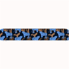 Blue Tigers Small Bar Mats by SychEva