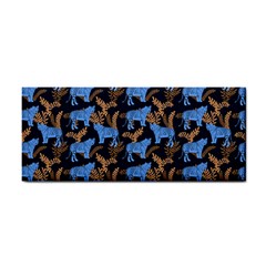 Blue Tigers Hand Towel by SychEva