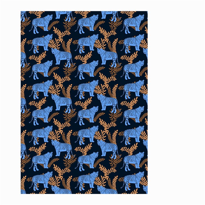 Blue Tigers Small Garden Flag (Two Sides)