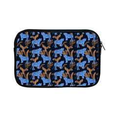 Blue Tigers Apple Ipad Mini Zipper Cases by SychEva