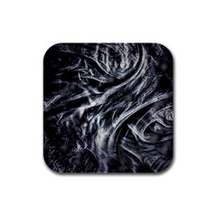 Giger Love Letter Rubber Square Coaster (4 Pack) by MRNStudios