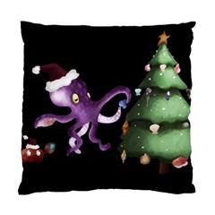 Octopus Black Standard Cushion Case (One Side)