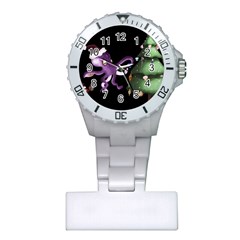 Octopus Black Plastic Nurses Watch