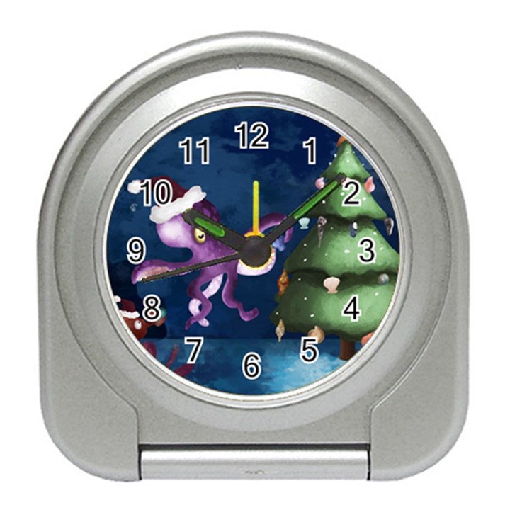 Octopus Color Travel Alarm Clock