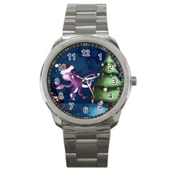 Octopus Color Sport Metal Watch by Blueketchupshop