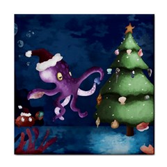 Octopus Color Face Towel by Blueketchupshop