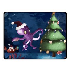 Octopus Color Fleece Blanket (small) by Blueketchupshop