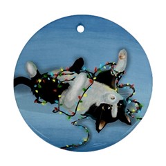 U Boji Ornament (round) by Blueketchupshop