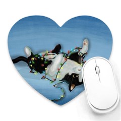 U Boji Heart Mousepads by Blueketchupshop