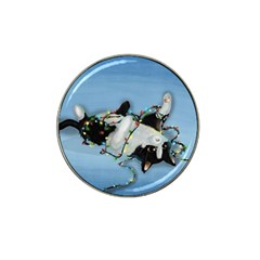 Christmas Cat Hat Clip Ball Marker (10 Pack) by Blueketchupshop