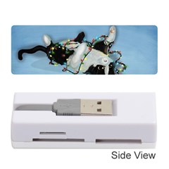 Christmas Cat Memory Card Reader (stick) by Blueketchupshop