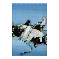 Christmas Cat Shower Curtain 48  X 72  (small) 