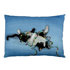 Christmas Cat Pillow Case (two Sides)