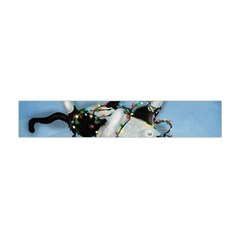 Christmas Cat Flano Scarf (mini)