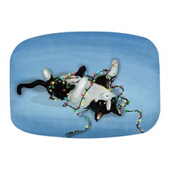 Christmas Cat Mini Square Pill Box