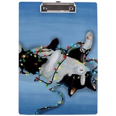 Christmas Cat A4 Clipboard