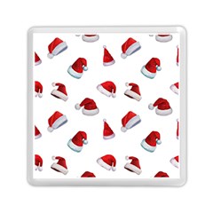 Red Christmas Hats Memory Card Reader (square) by SychEva