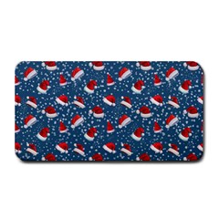 Blue Christmas Hats Medium Bar Mats by SychEva