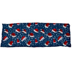 Blue Christmas Hats Body Pillow Case Dakimakura (two Sides) by SychEva