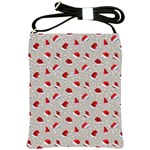 Santa Hat Shoulder Sling Bag Front