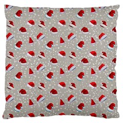 Santa Hat Large Cushion Case (one Side) by SychEva