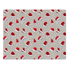 Santa Hat Double Sided Flano Blanket (large)  by SychEva