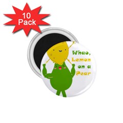 Lemon Over Pear 1 75  Magnets (10 Pack) 