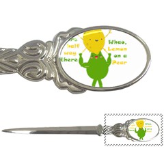 Lemon Over Pear Letter Opener by LemonPear