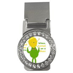 Lemon Over Pear Money Clips (cz)  by LemonPear