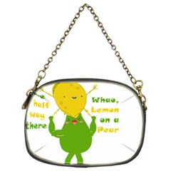 Lemon Over Pear Chain Purse (two Sides) by LemonPear