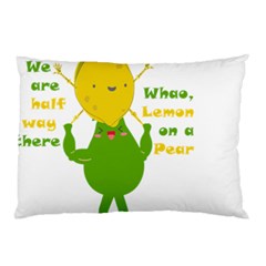 Lemon Over Pear Pillow Case by LemonPear