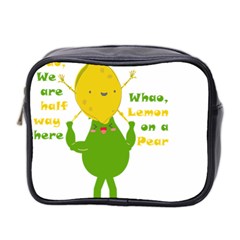 Lemon Over Pear Mini Toiletries Bag (two Sides) by LemonPear