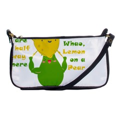 Lemon Over Pear Shoulder Clutch Bag by LemonPear