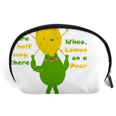 Lemon Over Pear Accessory Pouch (large) by LemonPear