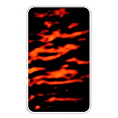 Red  Waves Abstract Series No12 Memory Card Reader (rectangular) by DimitriosArt