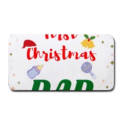 First Christmas As A Dad Medium Bar Mats by LemonPear