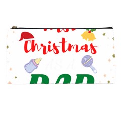 First Christmas As A Dad Pencil Case by LemonPear