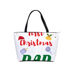 First Christmas As A Dad Classic Shoulder Handbag by LemonPear