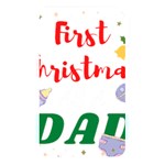 First Christmas as a Dad Memory Card Reader (Rectangular) Front