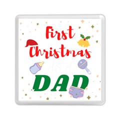 First Christmas As A Dad Memory Card Reader (square) by LemonPear