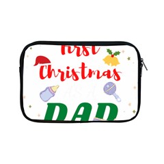 First Christmas As A Dad Apple Ipad Mini Zipper Cases by LemonPear