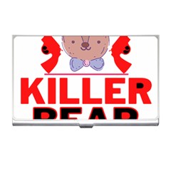 Killer Bear Business Card Holder by LemonPear