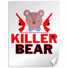 Killer Bear Canvas 18  X 24  by LemonPear