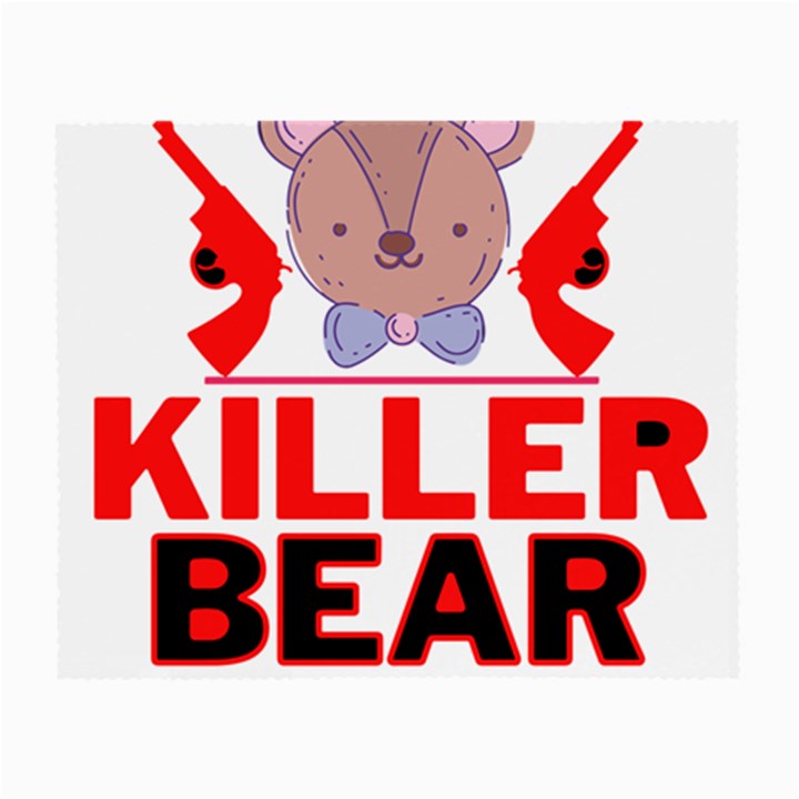 Killer Bear Small Glasses Cloth (2 Sides)