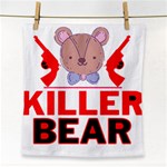 Killer Bear Face Towel Front