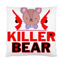 Killer Bear Standard Cushion Case (two Sides) by LemonPear