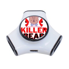 Killer Bear 3-port Usb Hub by LemonPear