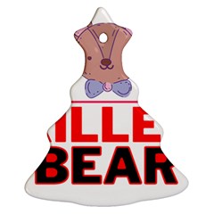 Killer Bear Ornament (christmas Tree) 