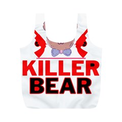 Killer Bear Full Print Recycle Bag (m) by LemonPear